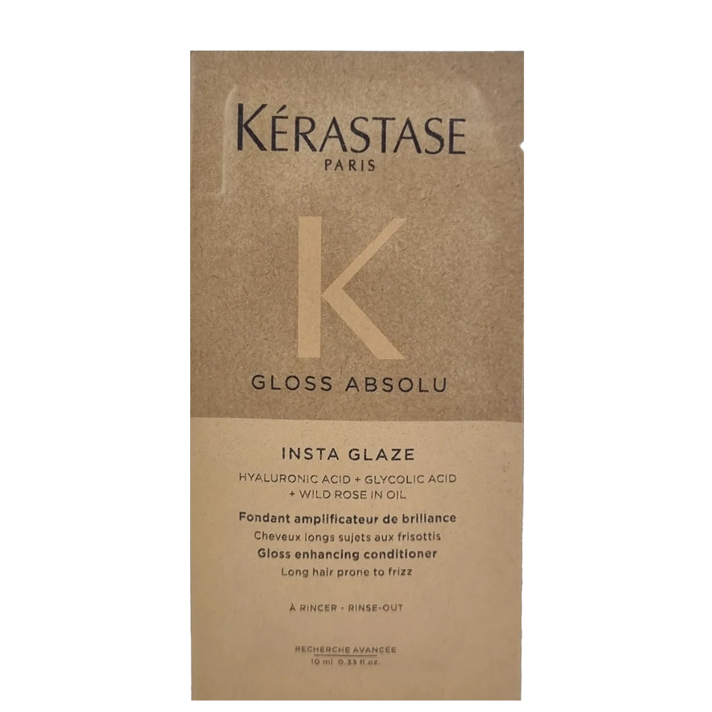 Тестер Балсам за дълга и непокорна коса 10 мл Kerastase Gloss Absolu Insta Glaze Conditioner
