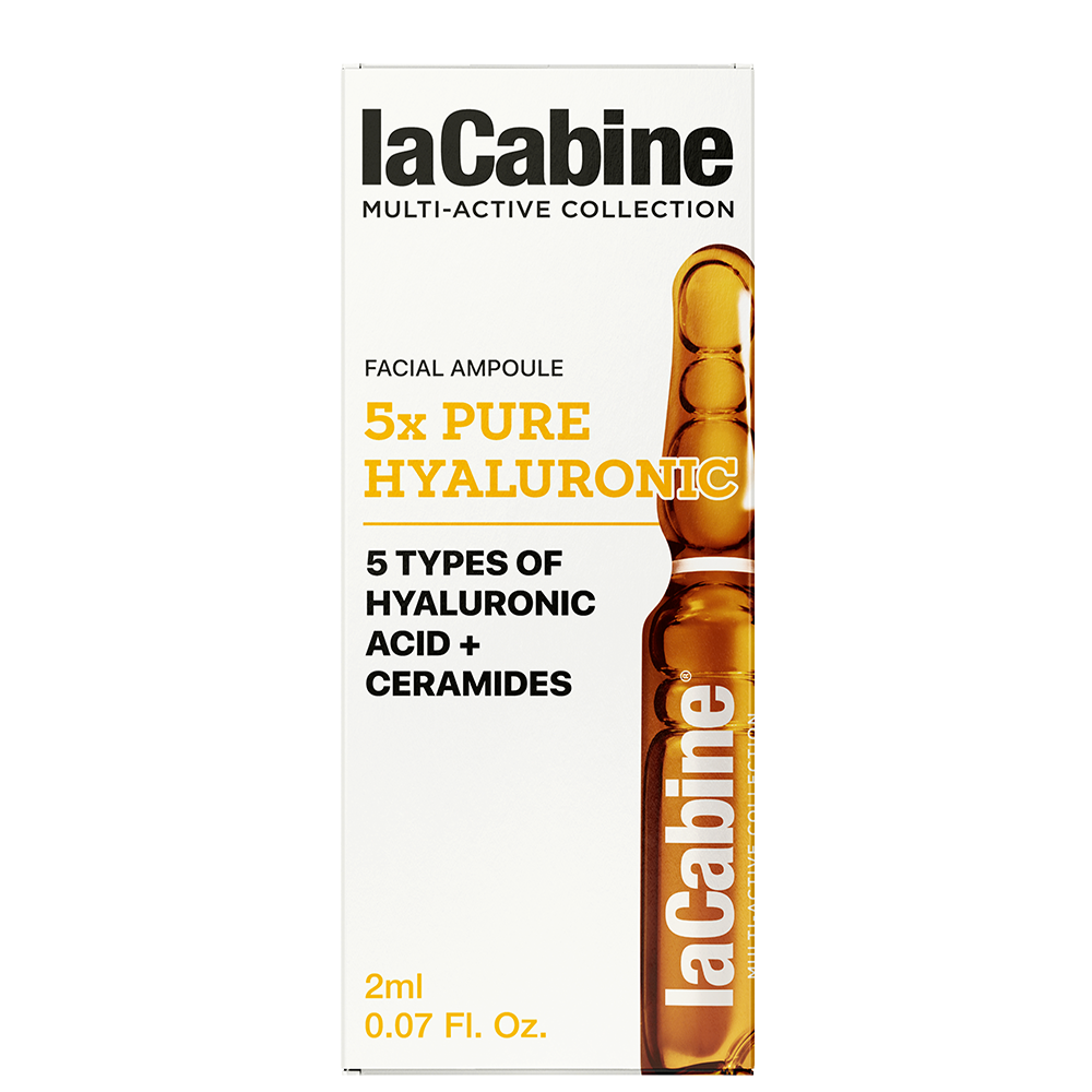 ПОДАРЪК Ампула за лице с 5 вида хиалуронова киселина 2 мл laCabine Multi-Active Collection 5x Pure Hyaluronic