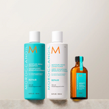 Комплект за възстановяване на увредена коса с подарък несесер