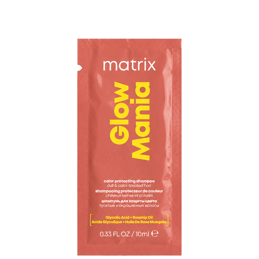 Тестер Шампоан за защита на цвета и блясък 10 мл Matrix Glow Mania Color Protecting Shampoo
