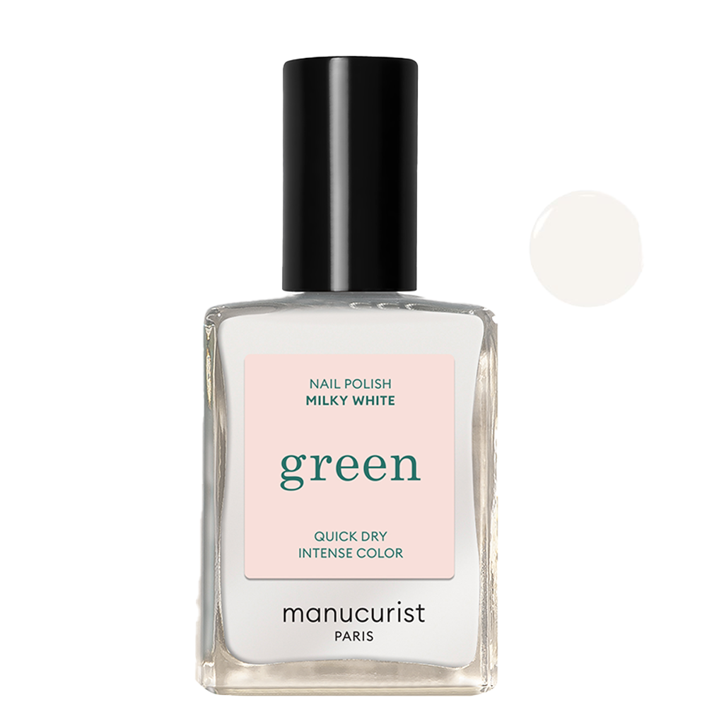Класически лак за нокти Milky White 15 мл Manucurist Green