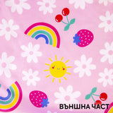 Кърпа за коса от сатен и микрофибър