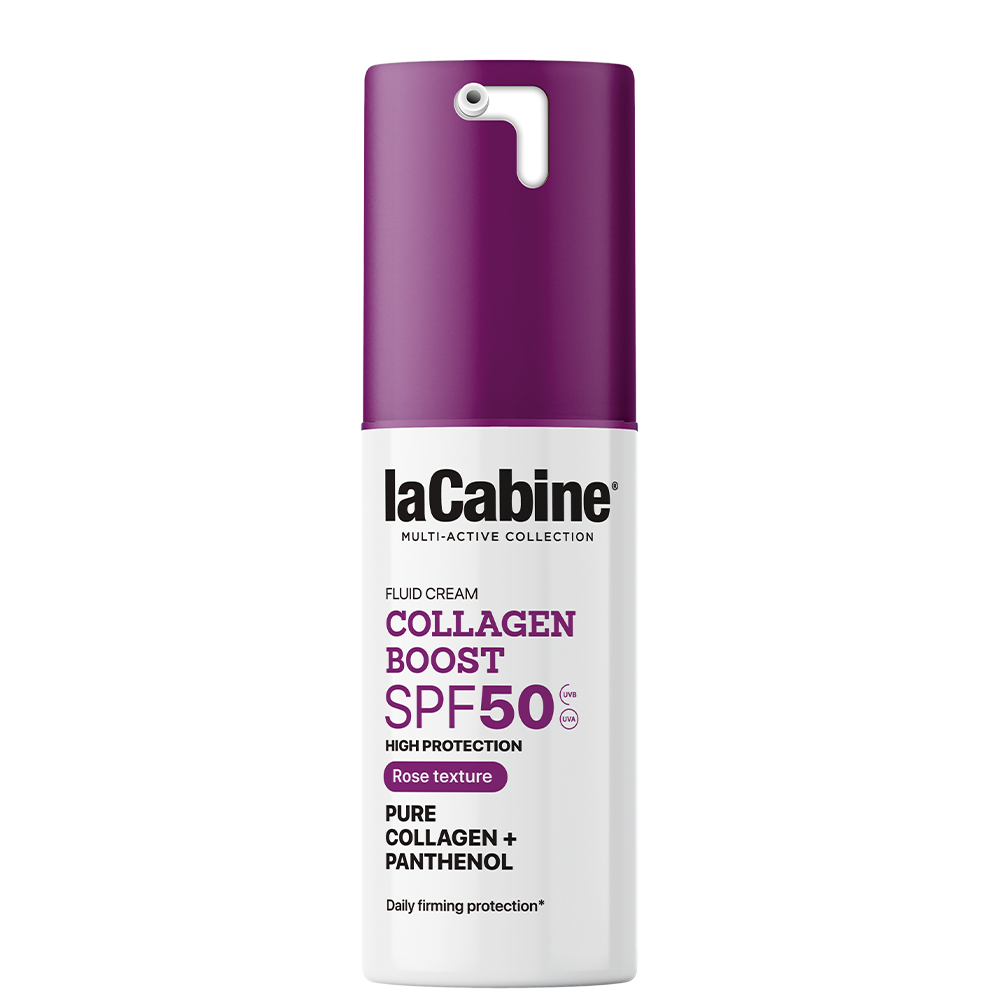 Стягащ крем-флуид SPF50 с колаген и пантенол 30 мл laCabine Multi-Active Collection Collagen Boost SPF50 Fluid Cream