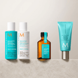 Комплект за изглаждане в размер за пътуване с подарък чанта - Moroccanoil