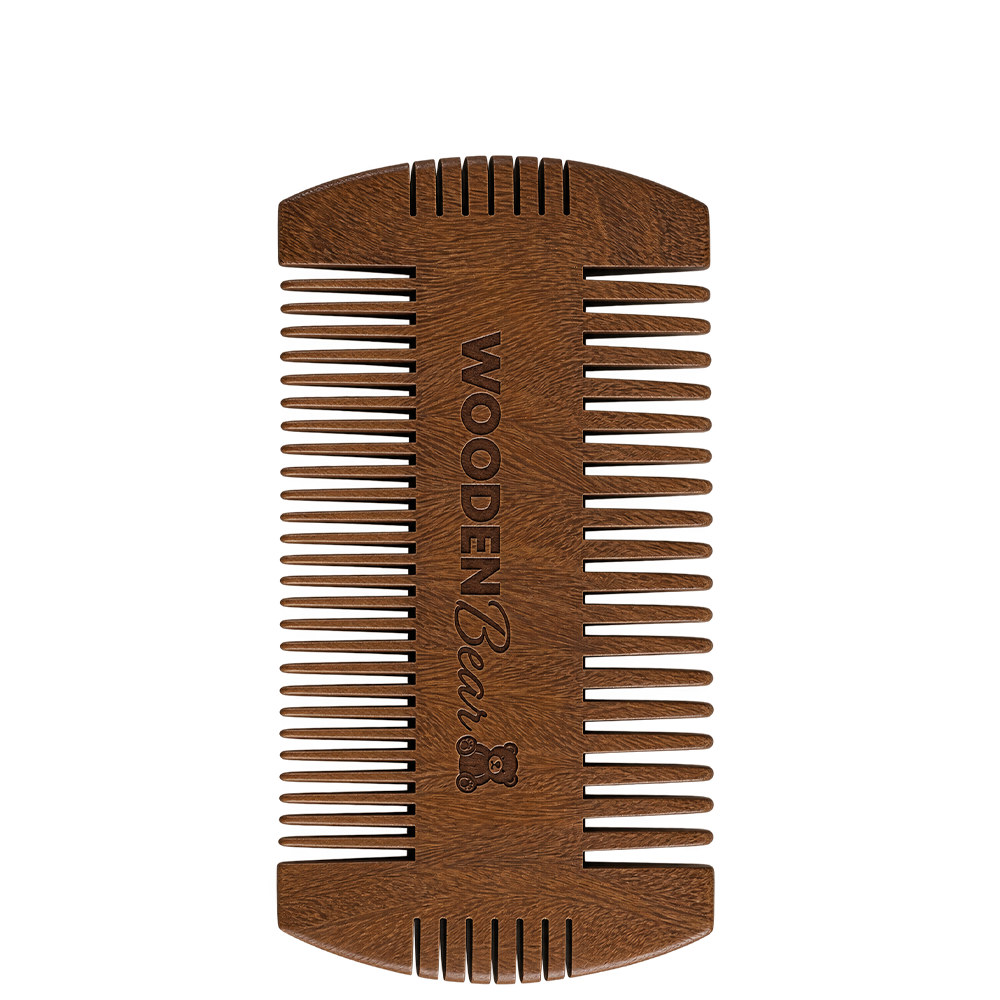 Гребен за брада от сандалово дърво WOODEN Bear Sandalwood Beard Comb