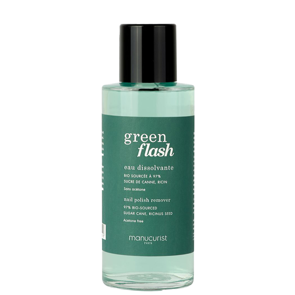 Лакочистител за гел лак без ацетон 100 мл Manucurist Gel Polish Remover Green Flash