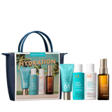 Комплект за хидратация в размер за пътуване с подарък чанта - Moroccanoil