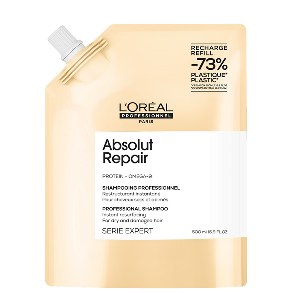 Пълнител за шампоан за интензивно възстановяване 500 мл L'Oréal Professionnel Absolut Repair Shampoo Refill