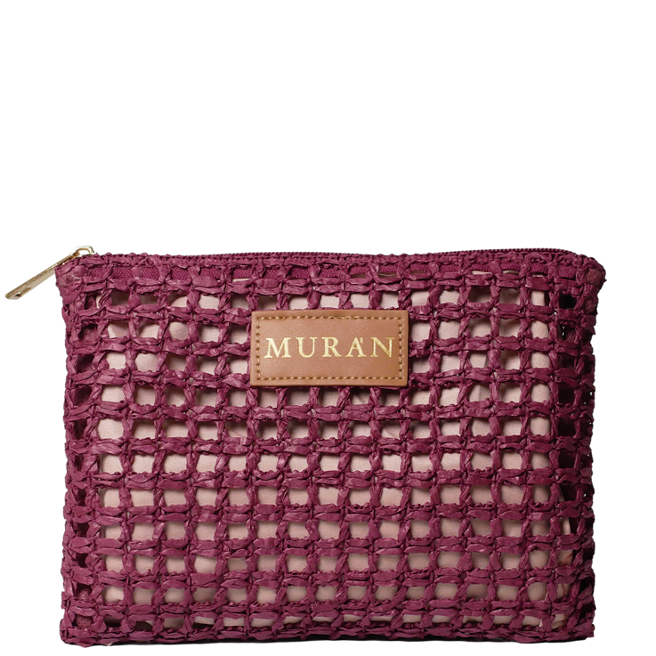 ПОДАРЪК Летен розов несесер Murаn Muran Silky Supreme Luxury Rose Trousse 18 x 11 x 4.5 см