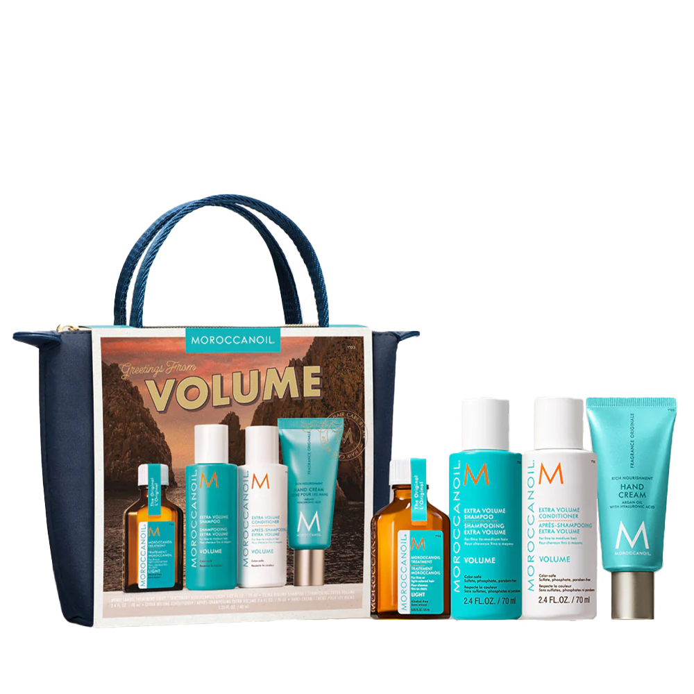 Комплект за обем в размер за пътуване с подарък чанта - Moroccanoil